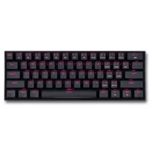 کیبورد گیمینگ ردراگون مدل K630 Dragonborn، مکانیکال سوییچ قرمز، Tenkeyless، نورپردازی RGB
