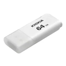 فلش مموری کیوکسیا مدل U202 ظرفیت 64 گیگابایت با رابط USB 2.0، بدنه پلاستیکی مقاوم، درپوش‌دار، سازگار با کامپیوتر، لپ‌تاپ، گوشی، تبلت و تلویزیون، پشتیبانی از Windows 11 و macOS نسخه 12 تا 15