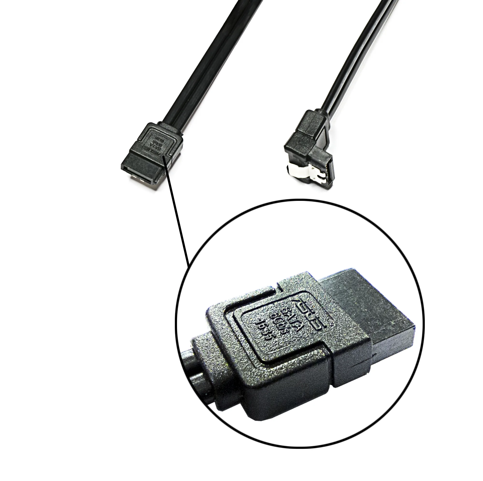 کابل دیتا 3 SATA ایسوس مدل ST2N1B طول 0.5 متر  بسته 2 عددی