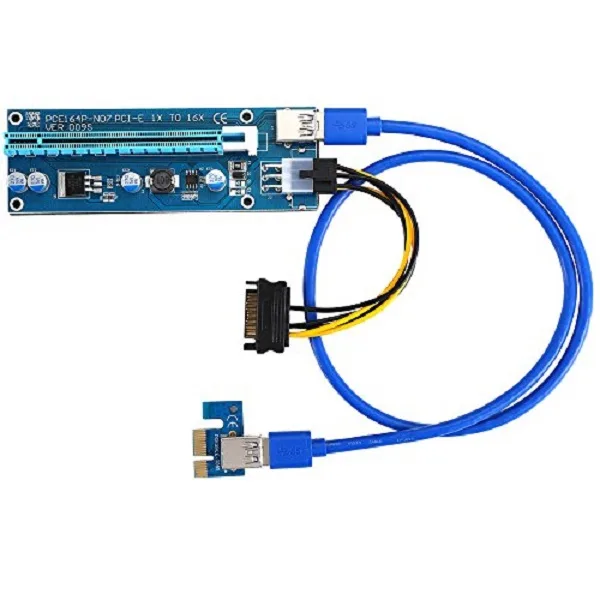 رایزر کارت گرافیک تبدیل PCI EXPRESS 1X به 16Xمدل 009S