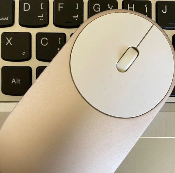 ماوس بی سیم شیائومی مدل Mi Portable Mouse کد XMSB02MW