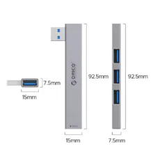 هاب 4 پورت USB3.0 اوریکو مدل YSZ1-U3