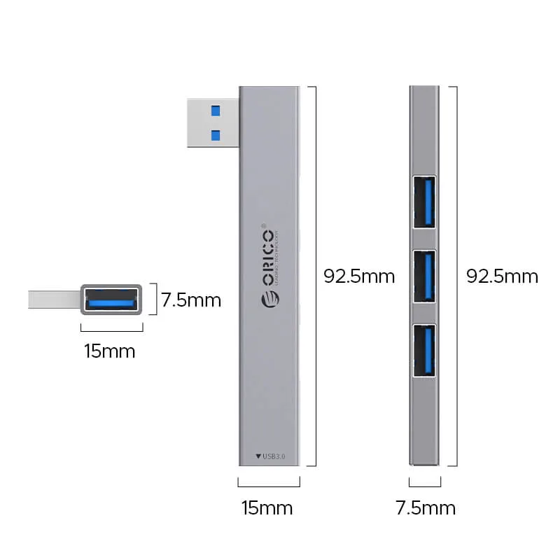 هاب 4 پورت USB3.0 اوریکو مدل YSZ1-U3