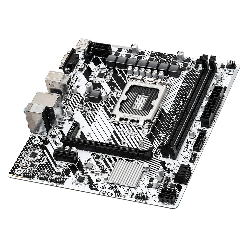 مادربرد ازراک مدل H610M-HDV/M.2 Plus D5