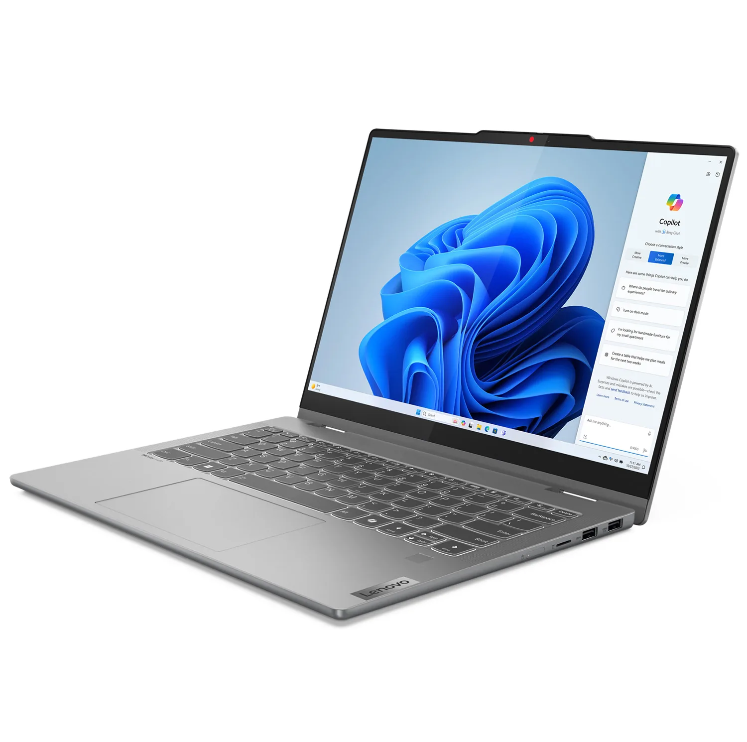 لپ تاپ 14 اینچی لنوو مدل IdeaPad 5 2-in-1 14IRH9-i5 13420H-16GB LPDDR5x-1TB SSD-IPS-Touch-Backlit-Pen - کاستوم شده