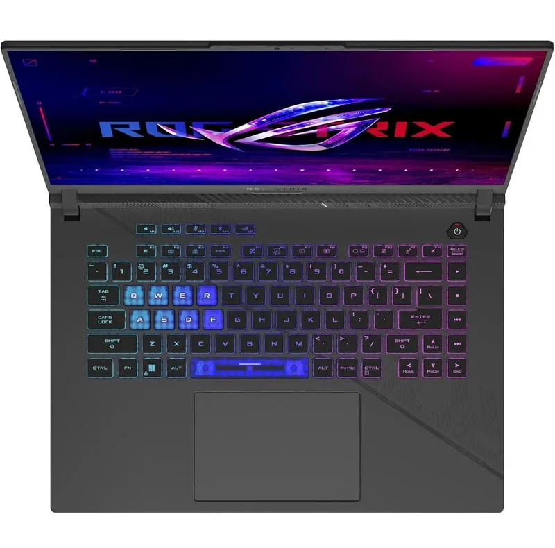لپ تاپ 16 اینچی ایسوس مدل ROG Strix G16 G614JVR-Core i9 14900HX-RTX4060 8GB-12GB DDR5 5600MHz-512GB SSD-WUXGA 165Hz به همراه کیف و ماوس - کاستوم شده