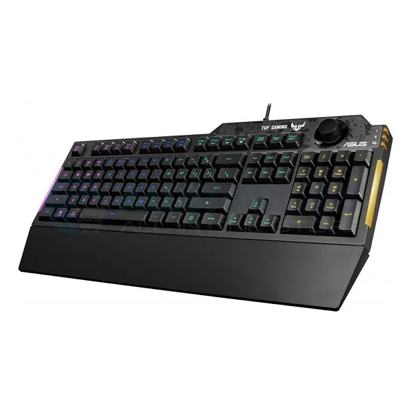 کیبورد مخصوص بازی ایسوس مدل TUF GAMING K1 RGB