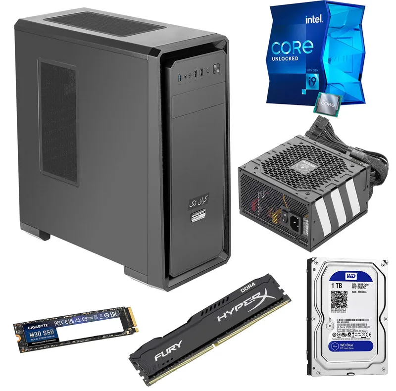 کیس اسمبل شده کران تک مدل GEN10-i5321S4 VGA4GB