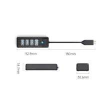 هاب 4 پورت USB 3.0 اوریکو مدل PW4U-C3-015
