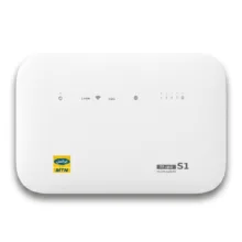 مودم 4G/TD-LTE خانگی ایرانسل مدل TF-i60 S1 با پشتیبانی هم‌زمان 32 کاربر، 4 شبکه بی‌سیم مستقل، 4 پورت LAN، آنتن 5dBi و سیم‌کارت 300 گیگابایت اینترنت 6 ماهه