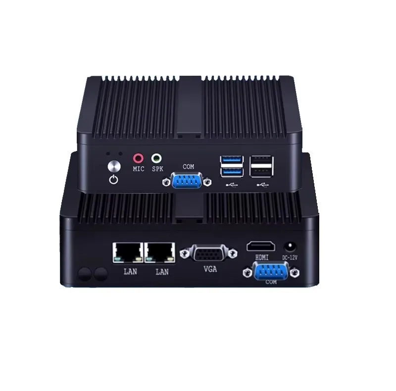 کامپیوتر کوچک نت کامپیوتر مدل J6412-2LC با پردازنده Celeron J6412 حافظه SSD با ظرفیت 256 گیگابایت رم DDR4 با ظرفیت هشت گیگابایت پردازنده گرافیکی Intel