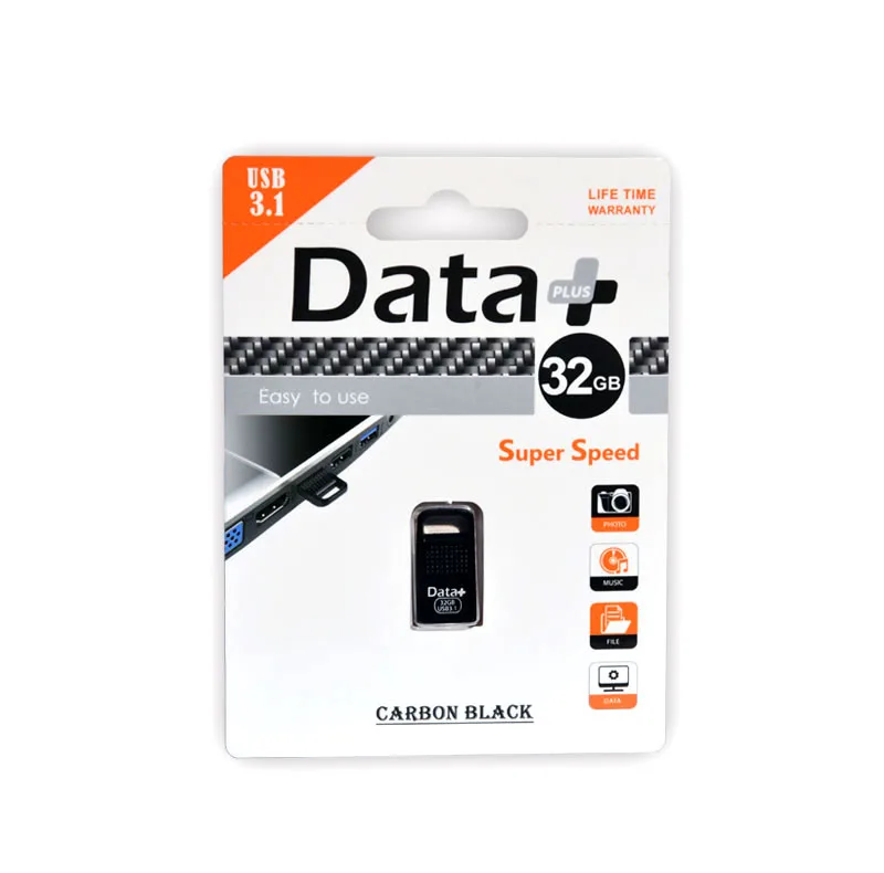 فلش مموری دیتا پلاس مدل CARBON USB3.1 A ظرفیت 32 گیگابایت