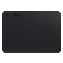 هارد اکسترنال توشیبا مدل Canvio Basics ظرفیت یک ترابایت دارای رابط USB Type-A 3.0