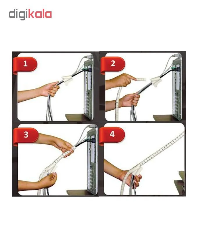 نظم دهنده کابل مدل NV-K02 طول 1.5 متر