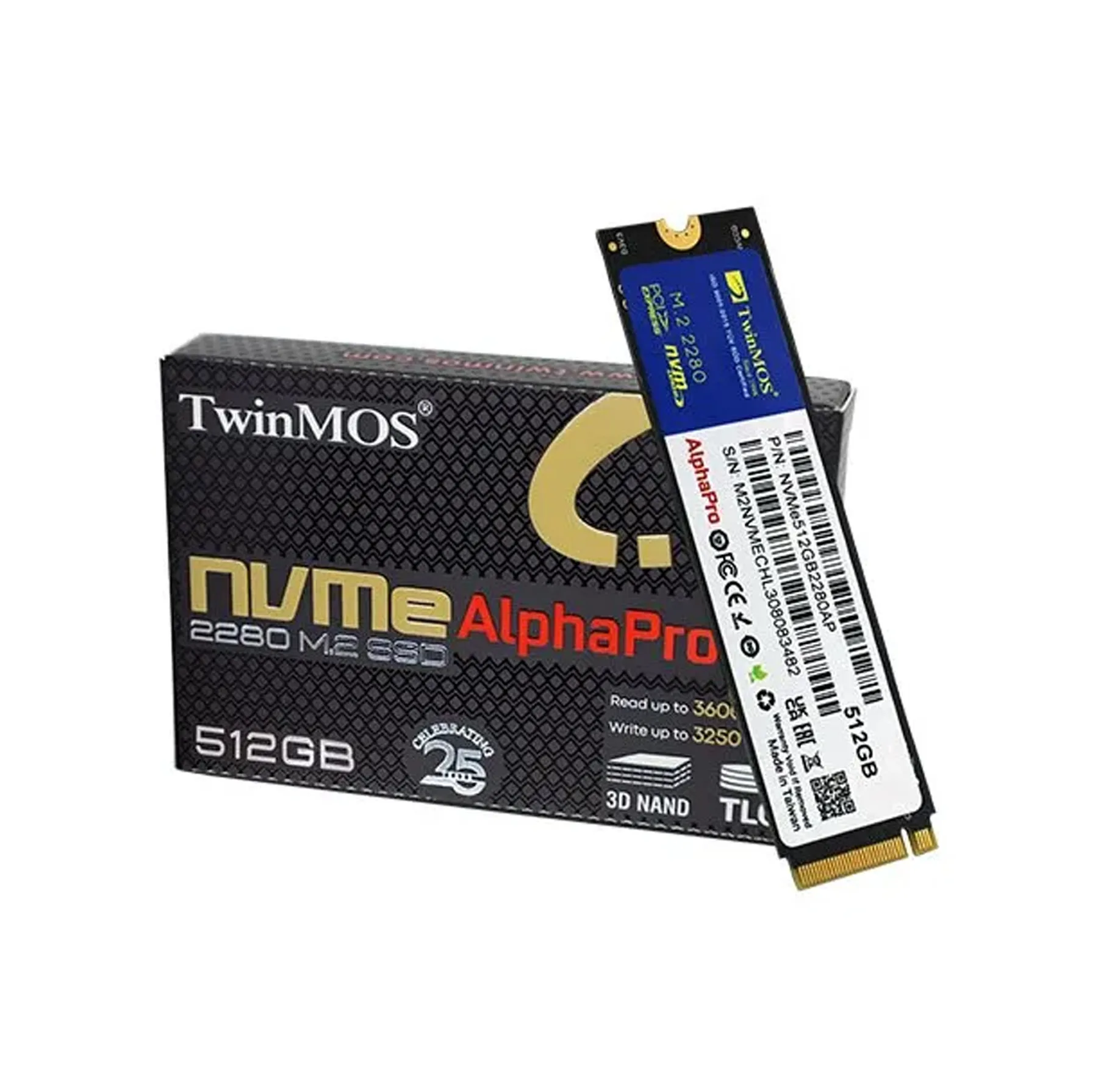 اس اس دی اینترنال توین موس مدل AlphaPro ظرفیت 512 گیگابایت