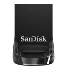 فلش مموری سن دیسک Ultra Fit CZ430 ظرفیت 256 گیگابایت، رابط USB 3.1 با سرعت خواندن 130 مگابایت بر ثانیه، طراحی فوق کوچک، نرم‌افزار امنیتی SanDisk SecureAccess و بازیابی فایل RESCUEPRO Deluxe، مناسب ضبط خودرو و تلویزیون