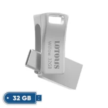 فلش مموری لوتوس مدل Willow ظرفیت 32 گیگابایت با رابط USB-C و USB3.2
