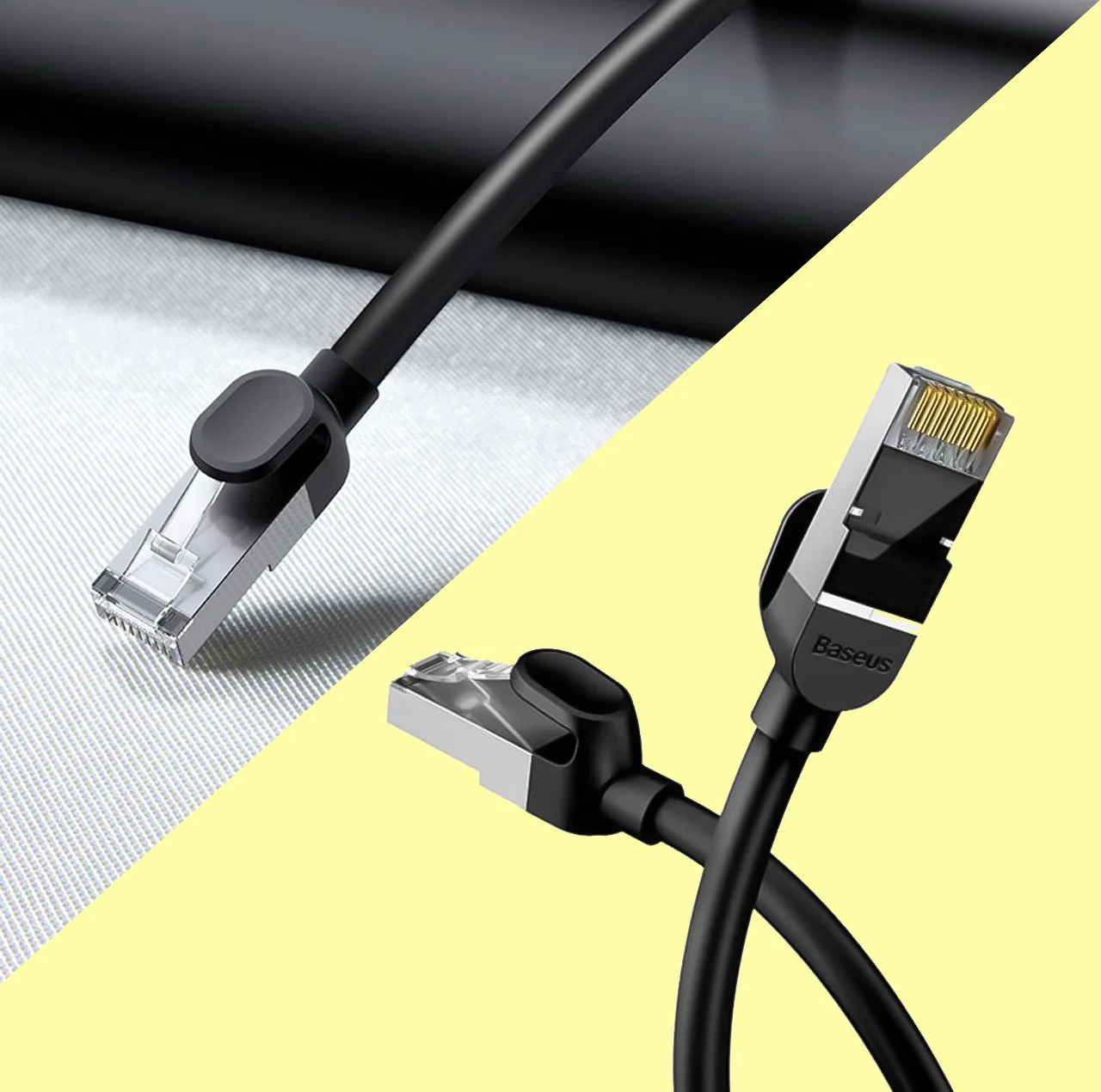 کابل شبکه Cat6 باسئوس مدل PCWL-I01