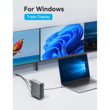 هاب 15 پورت USB-C ونشن مدل TPUH0