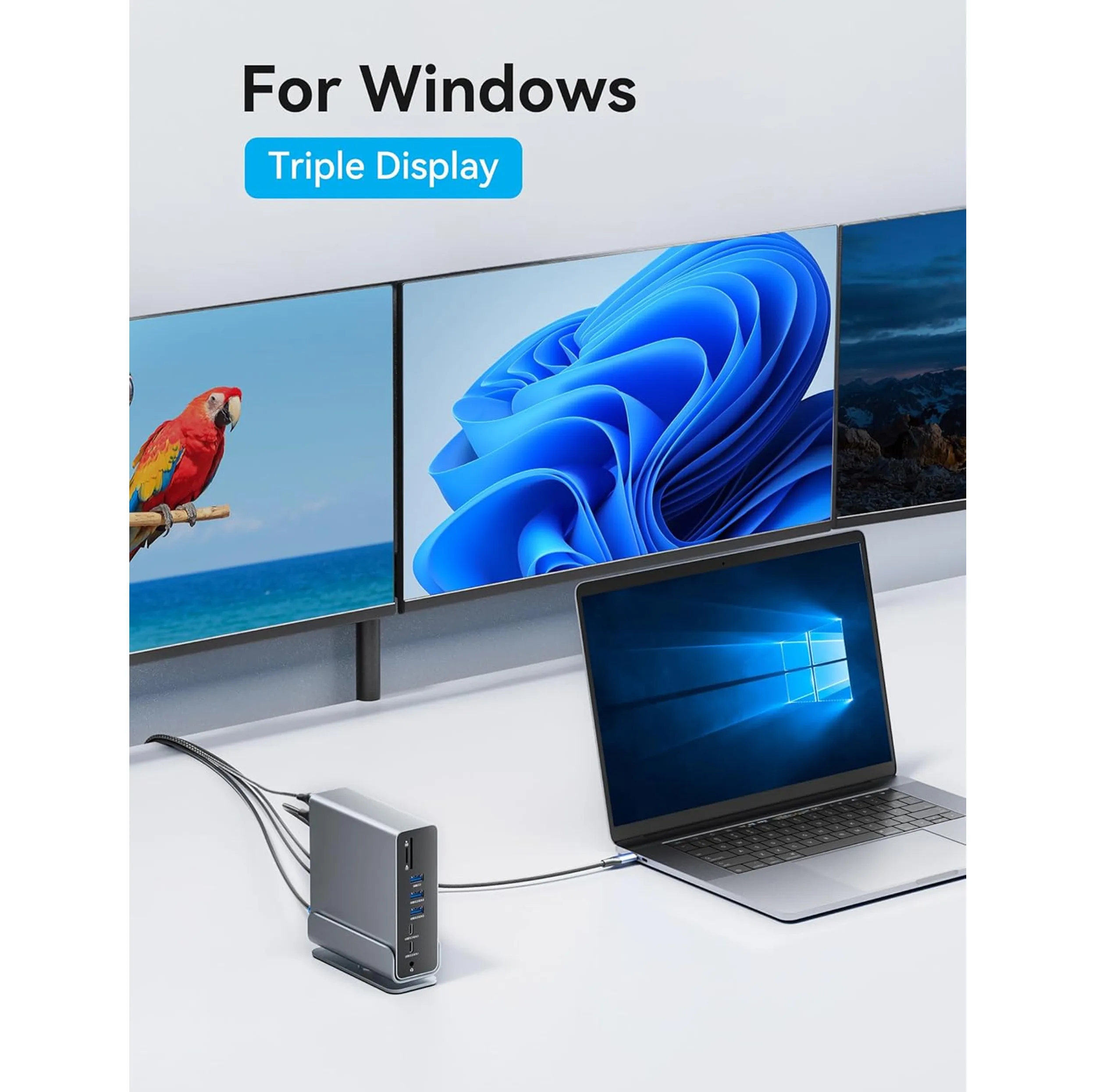 هاب 15 پورت USB-C ونشن مدل TPUH0