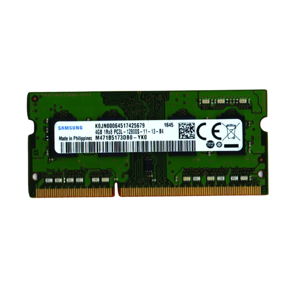رم لپ تاپ DDR3L تک کاناله ۱۶۰۰ مگاهرتز CL11 سامسونگ مدل PC3L ظرفیت 4 گیگابایت