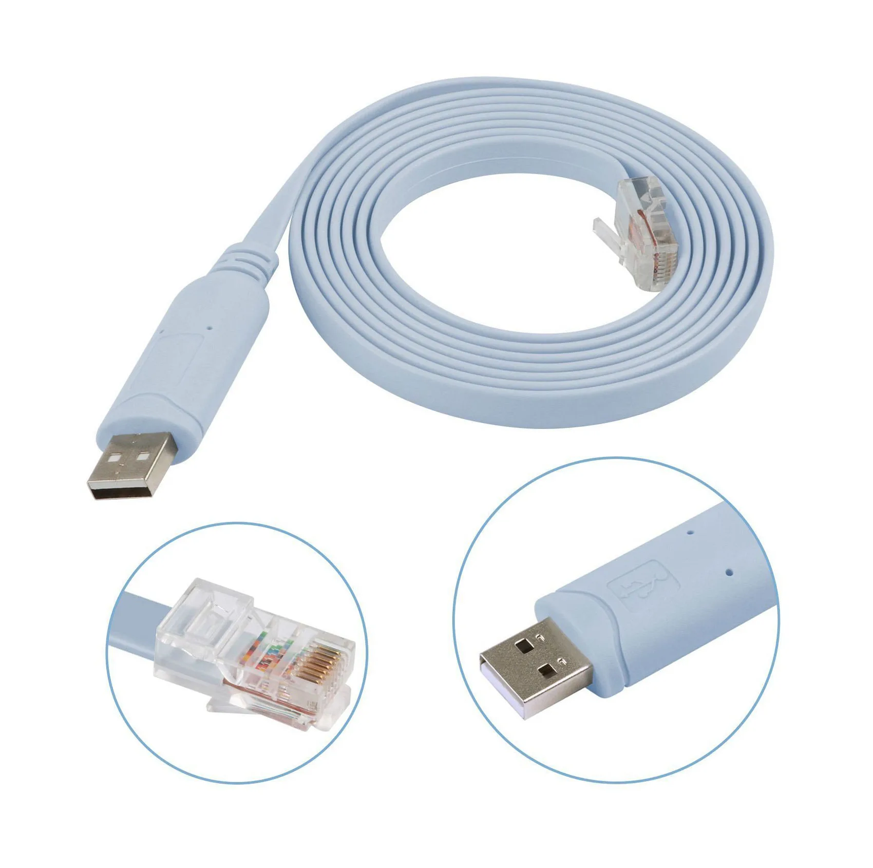 کابل تبدیل USB به RG45 مدل Cisco Programming