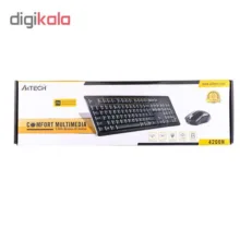 کیبورد و ماوس ای فورتک مدل 4200N