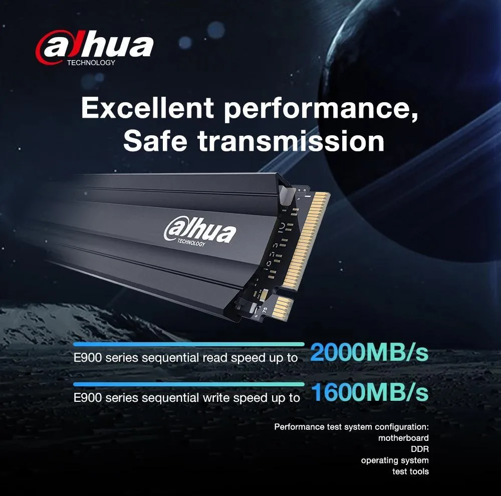 اس اس دی اینترنال داهوا مدل E900 ظرفیت 256 گیگابایت