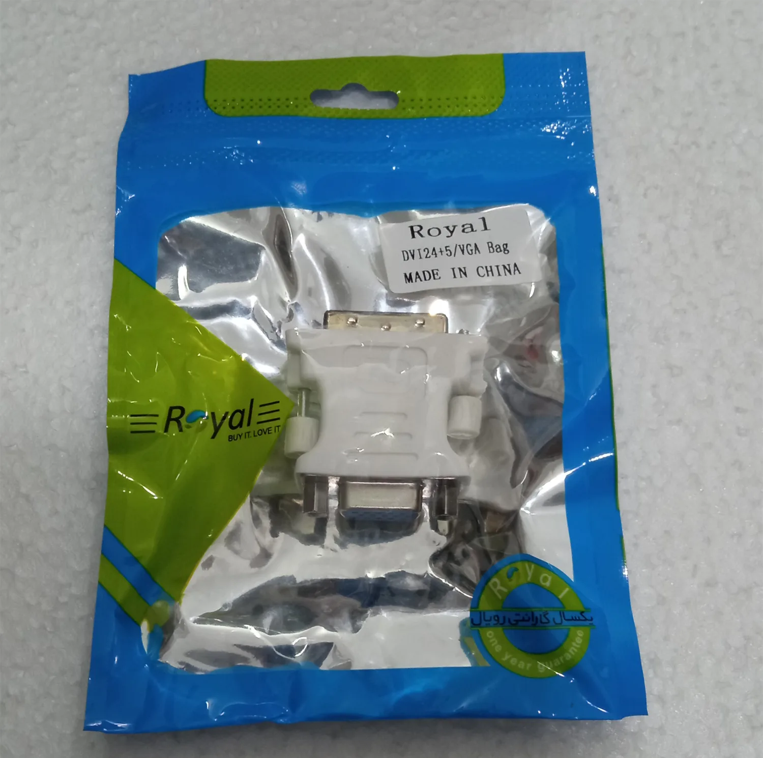 مبدل DVI به VGA رویال مدل r123
