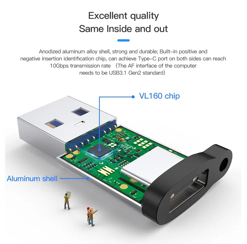 مبدل USB-C به USB 3.0 کد OTG-CA201