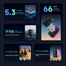 اسپیکر بلوتوثی قابل حمل اوی مدل Y525