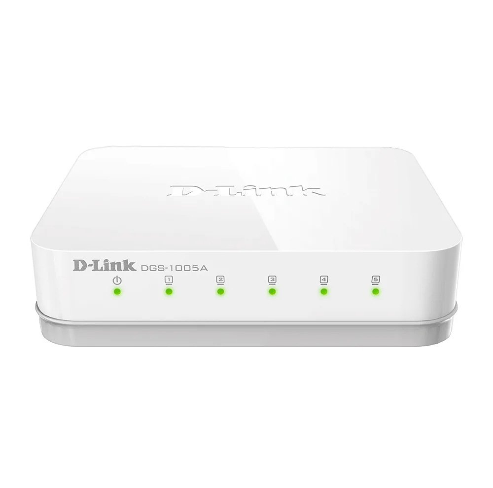 سوییچ دسکتاپ 5 پورت گیگابیتی دی-لینک مدل DGS-1005A
