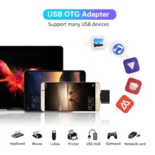 مبدل OTG USB به USB_C مدل BZA003