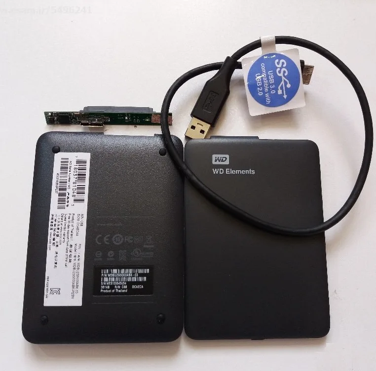 قاب هارد اکسترنال  2.5 اینچی کد 002 مدل USB 3.0