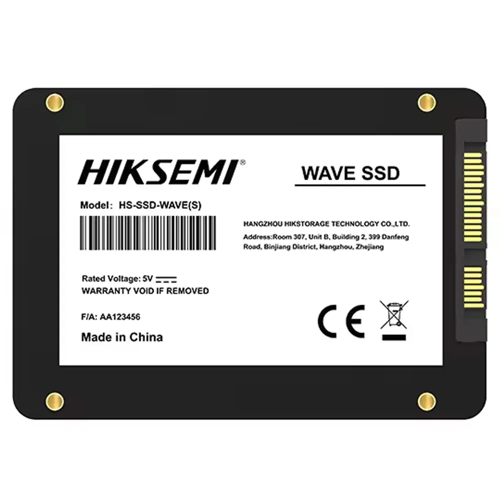 اس اس دی اینترنال SATA III هایک سمی مدل WAVE S ظرفیت 128 گیگابایت