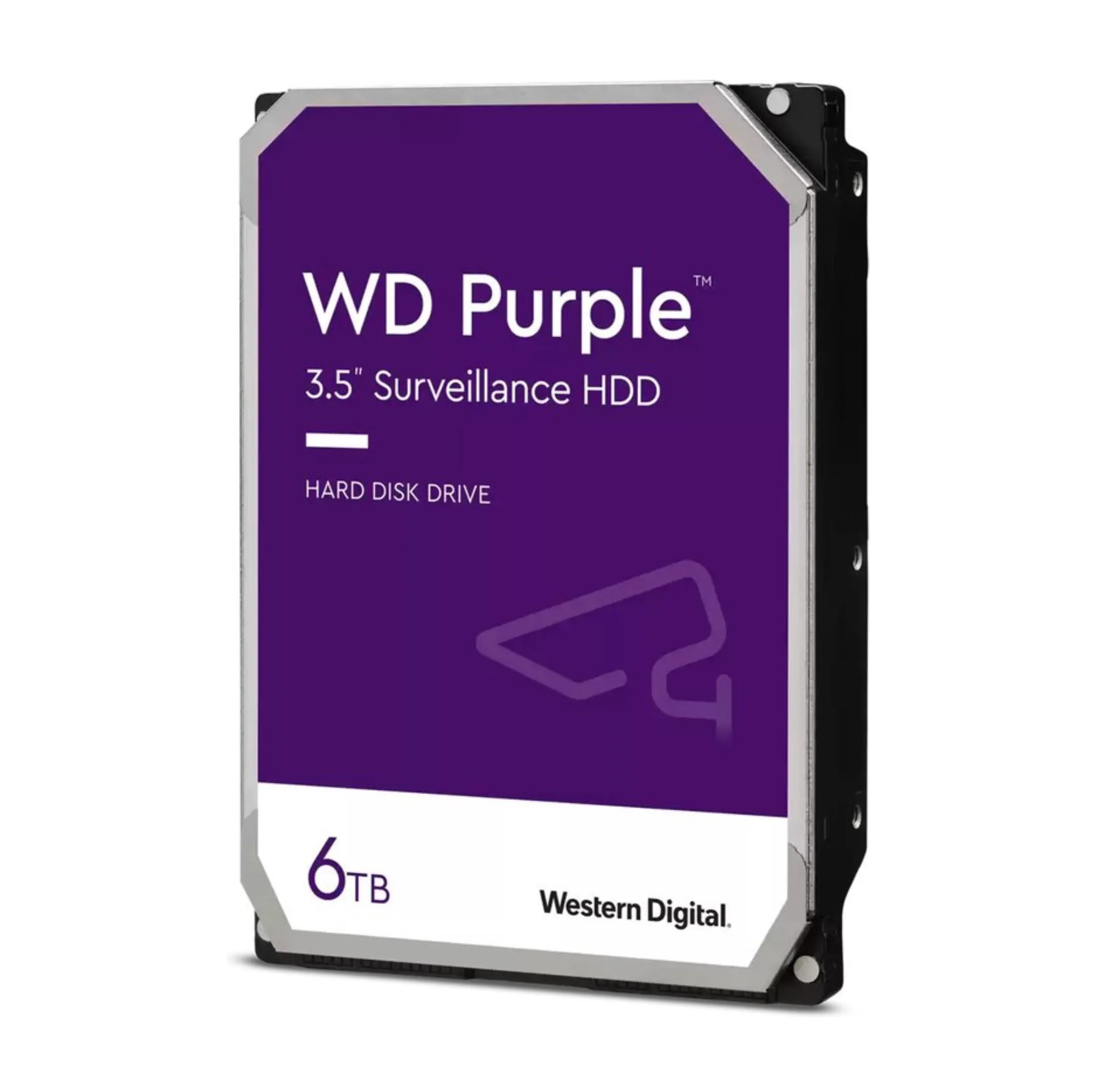 هارد دیسک اینترنال وسترن دیجیتال مدل Purple WD64PURZ ظرفیت 6 ترابایت
