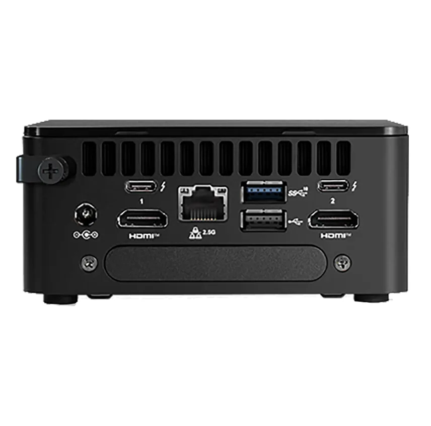 کامپیوتر کوچک ایسوس مدل NUC13ANHh7 با پردازنده Core i7 13620H حافظه SSD با ظرفیت 512 گیگابایت رم DDR4 با ظرفیت 16 گیگابایت پردازنده گرافیکی Intel