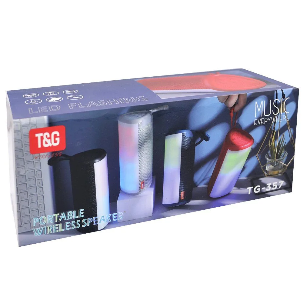 اسپیکر بلوتوثی قابل حمل تی اند جی مدل TG-357