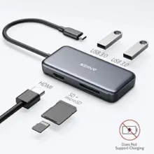 هاب 5 پورت USB-C انکر مدل A8334