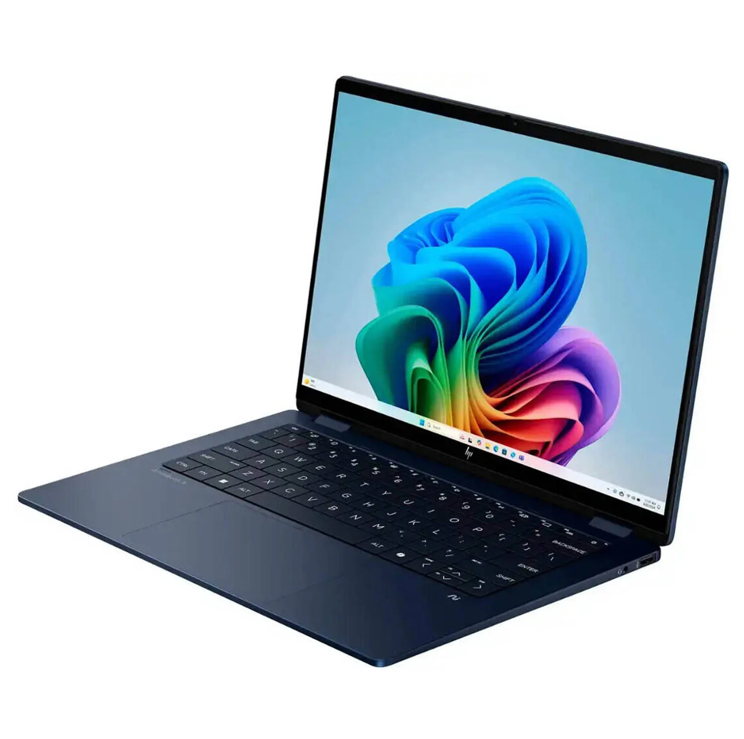لپ تاپ 14 اینچی اچ پی مدل OmniBook X Flip 14-fm0013dx-Core Ultra 5 226V-16GB LPDDR5X 8533MHz-512GB SSD-Touch-Backlit-W به همراه قلم