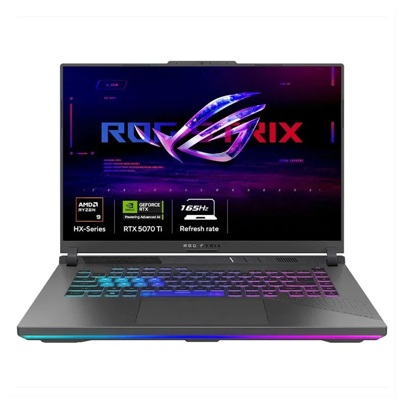لپ تاپ 16 اینچی ایسوس مدل ROG Strix G16 (2025) G614 G614PR-R9 8940HX-RTX5070Ti 12GB-16GB DDR5 5600MHz-1TB SSD-FHD 165Hz