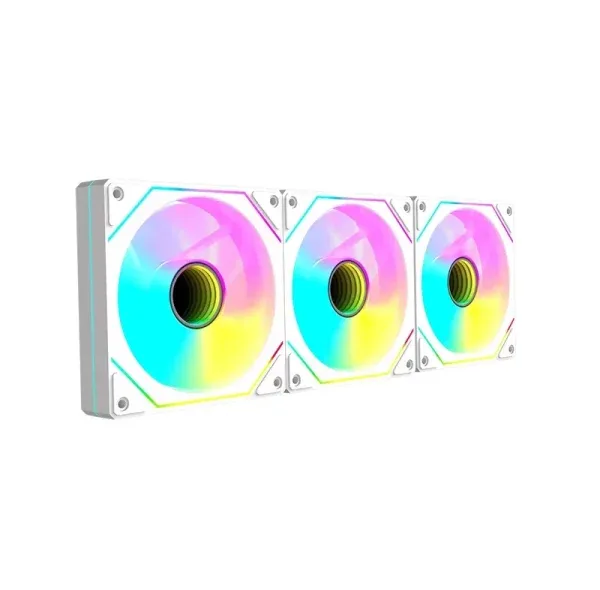 فن کیس ردراگون مدل GC-F015 سفید بسته ۳ عددی