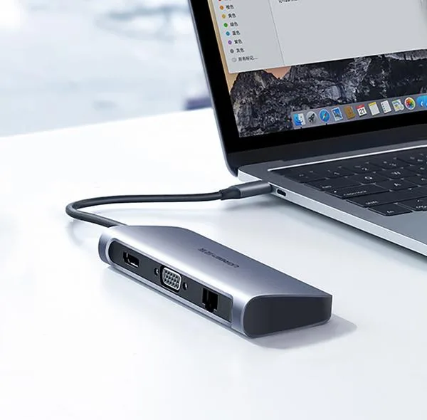 هاب 9 پورت USB-C یوگرین مدل CM179-40873