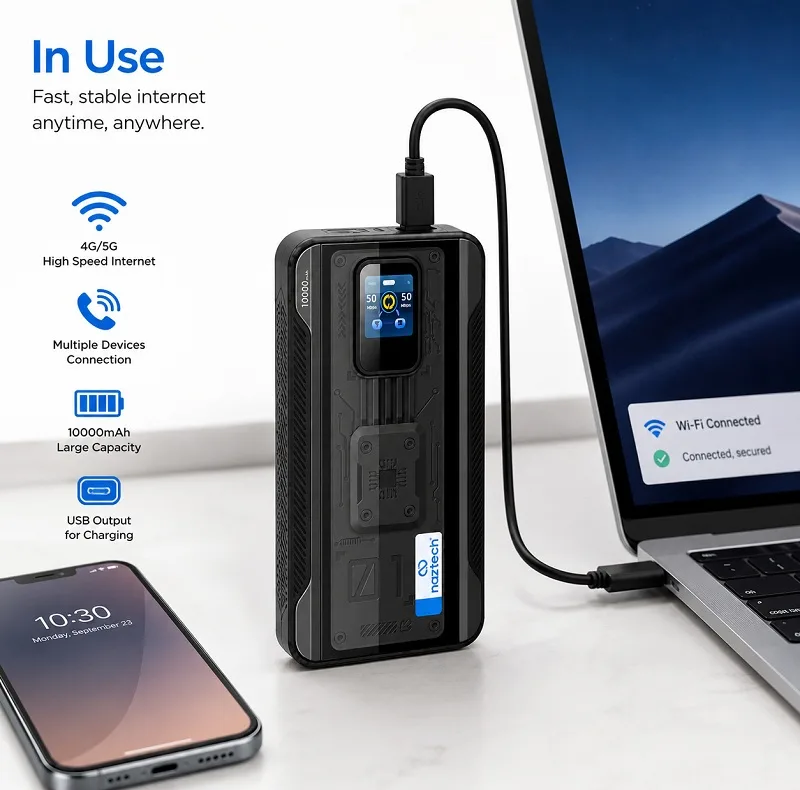 مودم روتر 4G LTE قابل حمل نزتک مدل 99G Plus