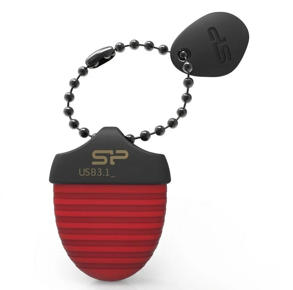فلش مموری سیلیکون پاور مدل Jewel J30 ظرفیت 64 گیگابایت، رابط USB 3.1، مقاوم در برابر نفوذ مایعات، غبار و شوک، سازگار با ویندوز، مک و لینوکس، بدنه پلاستیکی با کیفیت