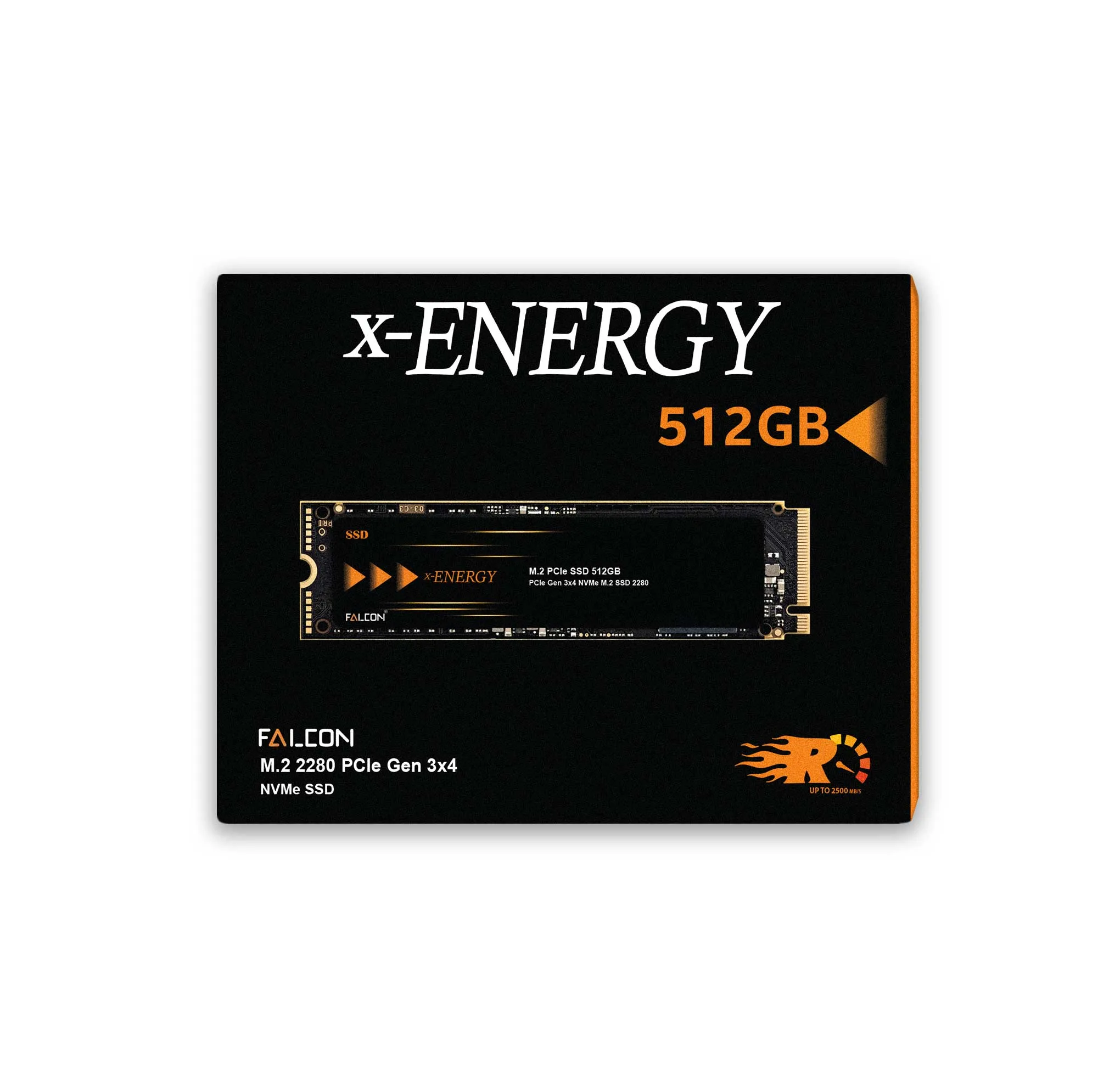 اس اس دی اینترنال PCIe Gen3 x4 ایکس انرژی مدل FALCON ظرفیت 512 گیگابایت