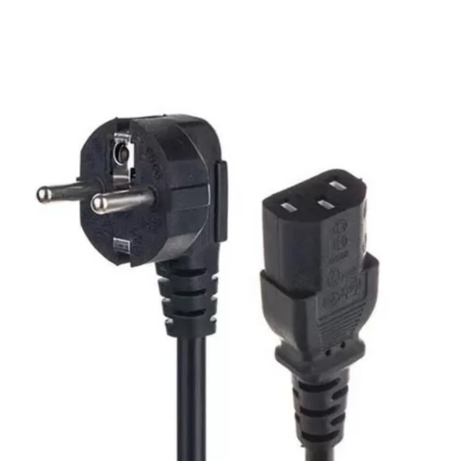 کابل برق سه پین منبع تغذیه کامپیوتر مدل TUR 16A power طول 1.5 متر