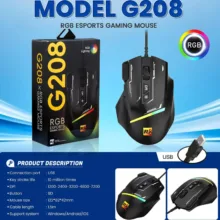 ماوس گیمینگ آر هشت مدل R8-G208