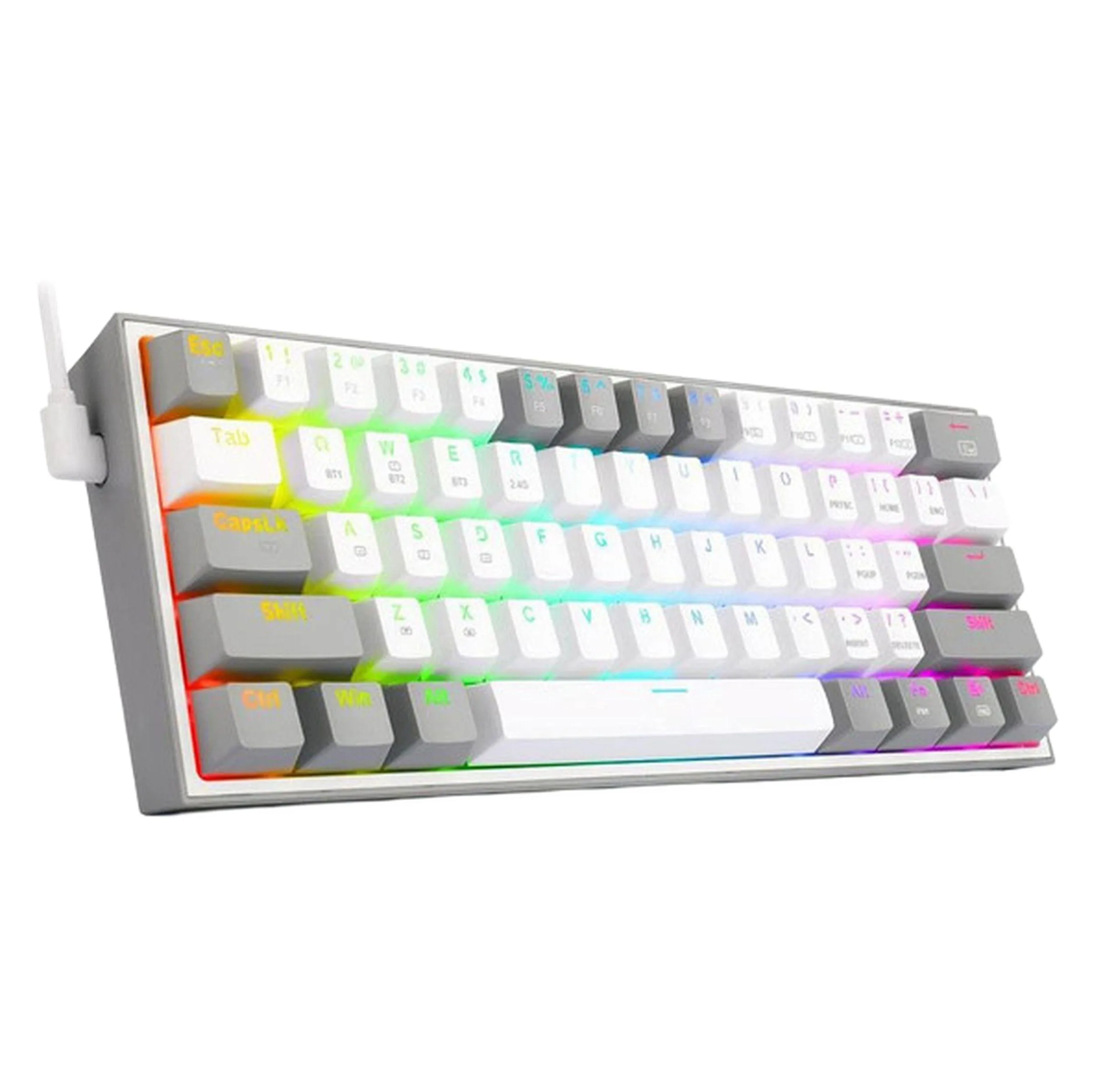 کیبورد مخصوص بازی ردراگون مدل Fizz K617 RGB