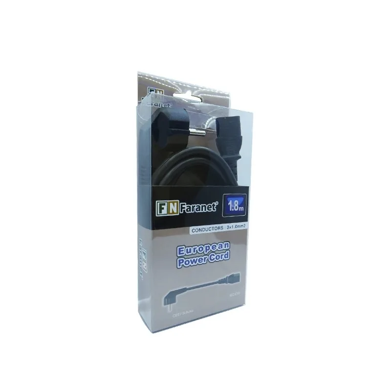 کابل برق سه پین منبع تغذیه کامپیوتر فرانت مدل FN-PPCB18 IEC C13 طول 1.8 متر